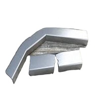 Supports de montage en tôle pour découpe laser CNC robustes, connecteurs de rail de support de canal ISO
