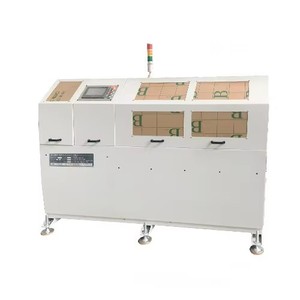 Scie à découper l'aluminium CNC à tête unique contrôlée par PLC avec certificat CE pour la fabrication et le traitement des métaux industriels - Product Image 1