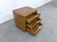 Commode en bois minimaliste unique pour chambre à coucher, meuble de rangement, design rétro