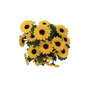 Großhandel Hochwertige 11 Köpfe Künstliche Seide Gänseblümchen Blumen für Hochzeits feier Home Blumen arrangement Dekoration - Product Image 2