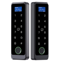 Cerradura de Puerta Biométrica Independiente con Pantalla Táctil LCD Resistente al Agua y a la Intemperie SMQT MQ-600BDTY