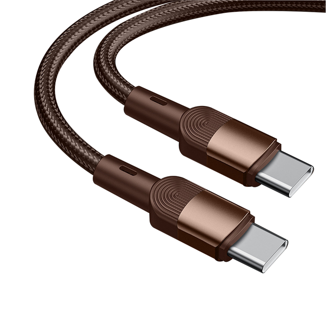 Factory Price PD 100W 5A Fast Charging Nylon Braided Tinned Copper Conductor Type-C Cable for Mobile Phone