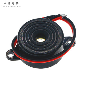 Zumbador piezoeléctrico SFM-20B DC3-24V activo con cable para alarmas y sirenas - Product Image 3