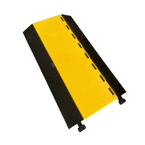 Wholesale Road Speed Bump Security Event <b>Outdoor</b> Industrial <b>Cable</b> Cover 50mm <b>Cable</b> Protector Cover With 5 Channels - Product Image 5
