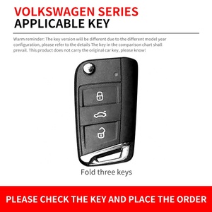 Nouveau Design TPU voiture <span class=keywords><strong>clé</strong></span> à distance couverture pour VW <span class=keywords><strong>Volkswagen</strong></span> Golf 7 MK7 Tiguan MK2 pour Seat Ateca Leon FR 2 Ibiza Auto accessoire - Product Image 2