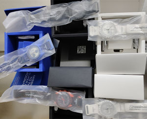 Caja de Regalo de Lujo de Alta Calidad para Reloj Inteligente Automático Omega <span class=keywords><strong>Swatch</strong></span>, Venta al por Mayor Económica - Product Image 5