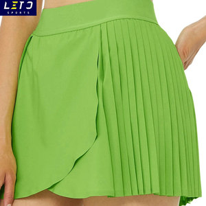 Ventas al por mayor bolsillo acampanado deportes plisado vestido moda Golf Skorts para mujer falda de tenis - Product Image 6