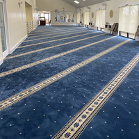 Rouleaux de moquette personnalisés pour églises et congrès, tapis de prière turc pour mosquées, moquette tuftée à la machine mur à mur pour mosquées