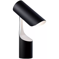 Lampe de chevet moderne de luxe en métal noir pour la lecture, la décoration d'hôtel et de maison