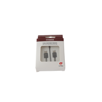 Kabel Data USB C ke C 60W 480Mbps Sinkronisasi Cepat Kabel Anyaman Paduan Seng untuk Ponsel Tablet MacBook Earbuds Grosir