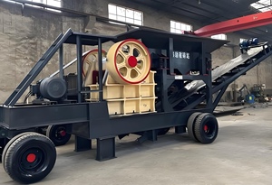 Planta Móvil Duradera para Fabricación de Arena 100 TPH Certificada CE, para Piedra Azul, Vidrio, Guijarros de Río, Hormigón, Origen China, Motor y Caja de Cambios - Product Image 3