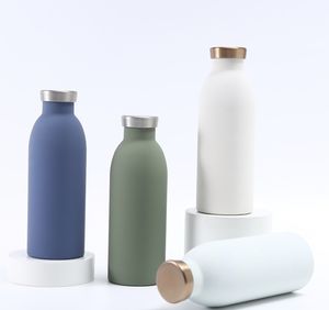 Bouteille d'eau isolée sous vide à double paroi en acier inoxydable 500 de 304 ml avec logo personnalisé pour l'école - Product Image 2