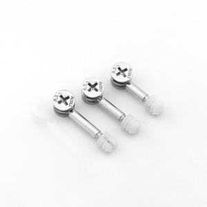 Hardibosi Zinc Alloy Three In One Connector Tf 56 For Wardrobes And Cabinets Durable Iron Rod Connector - Product Image 2
