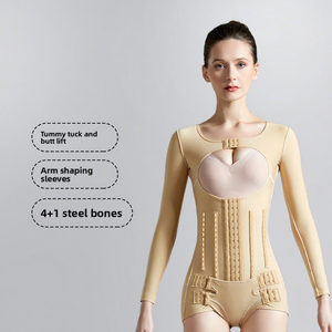 Faja Moldeadora Postoperatoria de Primera Fase con 6 Varillas para Cintura, Abdomen y Brazos, con Soporte de Pecho para Reducción de Senos Secundaria - Product Image 6