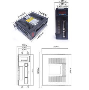 Ensemble moteur 130ST-M10025 avec driver de moteur AASD-30A 10N.M 2.6KW 2500RPM 220V - Product Image 3