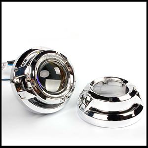 Auto hid Projecteur Len Shroud <span class=keywords><strong>Apollo</strong></span> Avec Boucle Chrome Retrofit Projecteur Shrouds 3 Pouces 2.5 Pouces 1.5 Pouces Abat-Jour De Voiture - Product Image 5