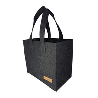 Sac à vin en feutre personnalisé, sac de courses en feutre, sac cadeau en feutre