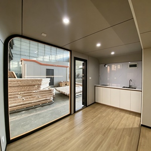 Capsula Spaziale Mobile Scorrevole Apple Cabin - Mini Casa Modulare per Caffetteria Esterna e Stazione di Servizio Turistica - Product Image 3