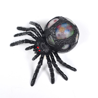 Offre Spéciale 2026 Halloween Jouets pour Enfants Araignée Anti-Stress Créative Multicolore Perles TPR Anti-Stress Balles à Presser Jouets