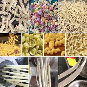 Máquina para Hacer Pasta Rigatoni de 30 kg/h, Fabricada en Egipto, Capacidad de 200 kg/h, 100 kg/h, 150 kg/h, para el Hogar - Product Image 6