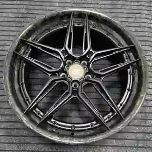 Bku Racing 18 19 20 21 22 23 24 26 Zoll Custom 5x114.3 Legierung geschmiedet 3 Stück Carbon felgen Felgen naben für Ferrari 488 458 F8