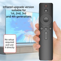 Control Remoto Universal Compatible con Xiaomi TV, Infrarrojo 2/3/4, Voz 4S, Dedicado 4A, 4C/4S