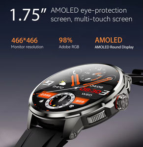 Jam Tangan Pintar Android Baru 4G Layar Bulat Memori 3+32GB Kamera WiFi GPS NFC AMOLED Panggilan Video Dengan Kartu SIM Jam Tangan Pintar H99 - Product Image 3