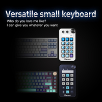 MiraBox AI Mini Contrôleur Stream Deck N1 Personnalisable 15 Boutons LCD 1 Bouton Rotatif USB Plug&Play de Bureau Nouvelle Approvisionnement d'Usine OEM