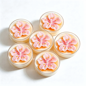 Vela Aromática Personalizada con Forma de Flor de Peonía, Regalo para Festivales, Decoración Clásica para el Hogar, Navidad - Product Image 1