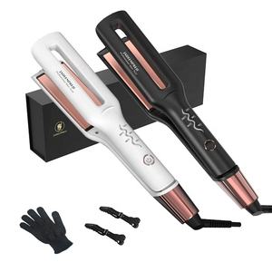 <span class=keywords><strong>Plancha</strong></span> de Pelo Eléctrica Profesional de Alta Calidad con Iones Negativos, <span class=keywords><strong>Protector</strong></span> LED, Cerámica, Revestimiento de Titanio, para Uso Doméstico - Product Image 1