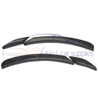 Décoration de passage de roue arrière en fibre de carbone haute qualité 2008-2009, compatible avec le modèle Mercedes Benz Classe C C63 W204 AMG