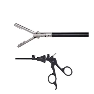 Reusable Insulated Debakey Fenestrated Grasper Grasping Forceps Endoscopic Instruments