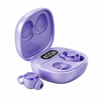 Écouteurs intra-auriculaires X62 Pro Mini pour le sommeil, design invisible pour dormir sur le côté, indicateur de batterie LED, étanchéité IPX3, réduction du bruit