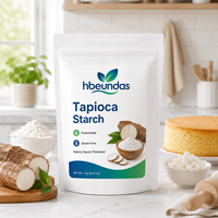 Amidon de tapioca de qualité alimentaire sans gluten, épaississant pour sauces de boulangerie, amidon de tapioca en vrac