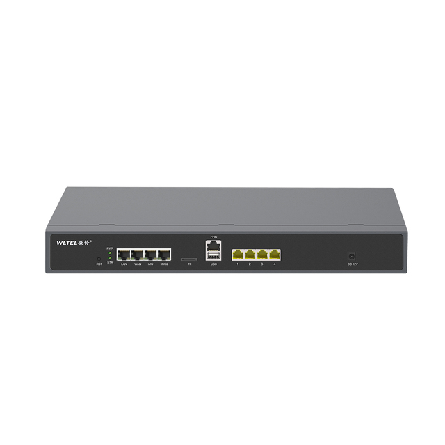 High Quality 12V 4FXO VoIP Terminal SIP Voice Gateway IP PBX System for Office Hotel Home-for Home Office Fiber Optic Equipment