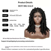 Perruques Dreadlocks Synthétiques Naturelles et Réalistes de Style Naturel pour le Dropshipping Transfrontalier Europe-Amérique