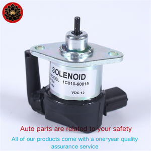 1C010-60015 12-V-Kraftstoffabsperrmagnet für Kubota-Motor V1505 V2203 V3300 - Product Image 4