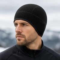 Chapeau à rabats JIYU en maille jacquard haute performance, unisexe, ajustable, à motif géométrique, coupe-vent pour la course, le ski et le cyclisme