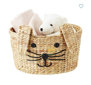 Direct Sale Pure Hand Woven Animal Shape Multifunctional <b>Storage</b> <b>Box</b> Sundries <b>Storage</b> Basket from <b>Kid</b> Room - Product Image 1