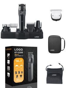 Máquina Cortapelos Eléctrica Inalámbrica Recargable por USB de Acero Inoxidable <span class=keywords><strong>para</strong></span> <span class=keywords><strong>Barba</strong></span> <span class=keywords><strong>y</strong></span> Cabello, <span class=keywords><strong>para</strong></span> Hombres, Uso Profesional en Hotel - Product Image 4
