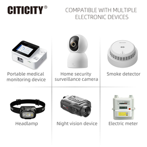 Batería de Litio CITICITY CR123A 3V 860mAh, Batería Cilíndrica Desechable de Alta Potencia para Linternas, Cámaras, Alarmas - Product Image 6