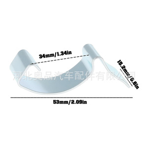 Acura Honda Air Filter Housing <b>Clips</b> Steel 17217-P2J-300 <b>Spring</b> <b>Clips</b> For Replace Repair - Product Image 2