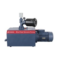Pompe à vide à griffes sans huile Hongyan 360m3/h 7.5kw 10hp OEM, construction en acier inoxydable, fiable pour l'emballage alimentaire