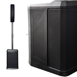 Diffusore a Colonna Attivo Array Classe D da 300W, Sistema di Amplificazione Audio Professionale in Plastica per Esterni - Product Image 4