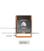 Défibrillateur vétérinaire médical Koman AED de classe II, alimenté électriquement, garantie de 2 ans