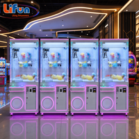 LIFUN Machine à griffes géante de 31 pouces pour poupées et jouets en peluche, jeu d'arcade de distribution de prix, en métal et plastique, version anglaise, garantie 1 an