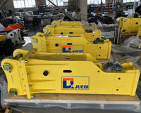 Martillo Hidráulico Silencioso Tipo Caja Completamente Cerrada, Martillo Hidráulico para Excavadora de 1.2t-55t