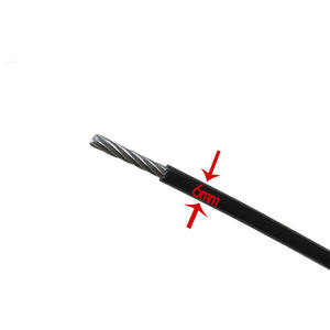 MUCHAN Câble de gymnastique avec et système de <span class=keywords><strong>corde</strong></span> Câble en acier robuste Entraînement à domicile Gym Pull Down - Product Image 5