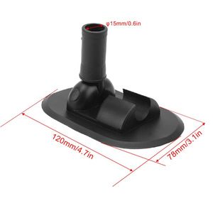 Soporte para remo de bote inflable, pieza estándar de PVC para accesorios de kayak y yate - Product Image 2