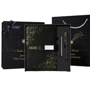 2025/2026 Schedule A5 Journal Notebooks with Magnetic Clip Wholesale Daily <b>Planner</b> Gift Sets for Christmas Easter New <b>Year</b> - Product Image 4